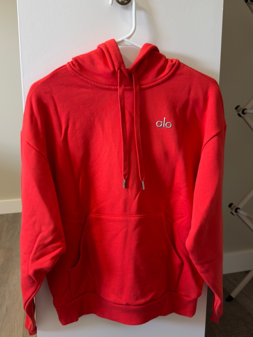 Alo Accolade Hoodie- Limited Edition Bright Red colour (NEW)